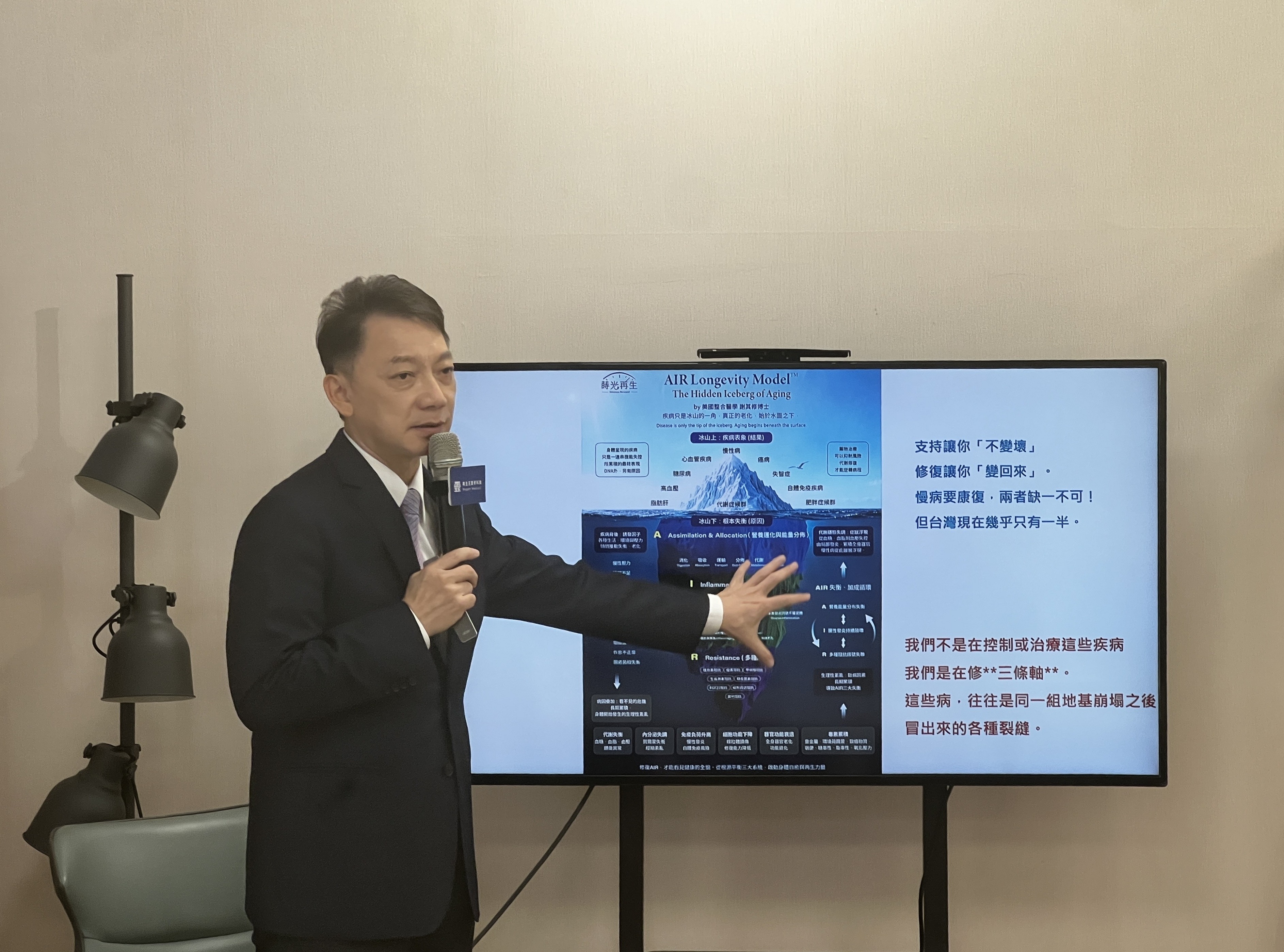 謝其修博士現場講座